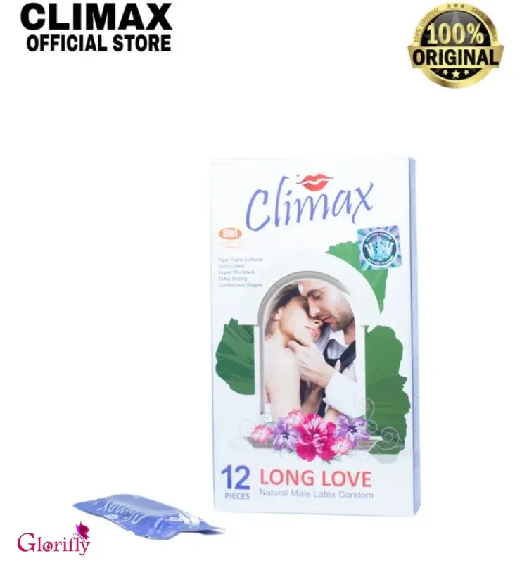 Climax Dotted & Delay Timing Condoms (12 Pieces)