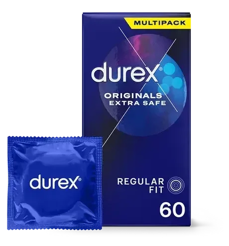 Durex Originals Extra Safe Condoms 60 pack