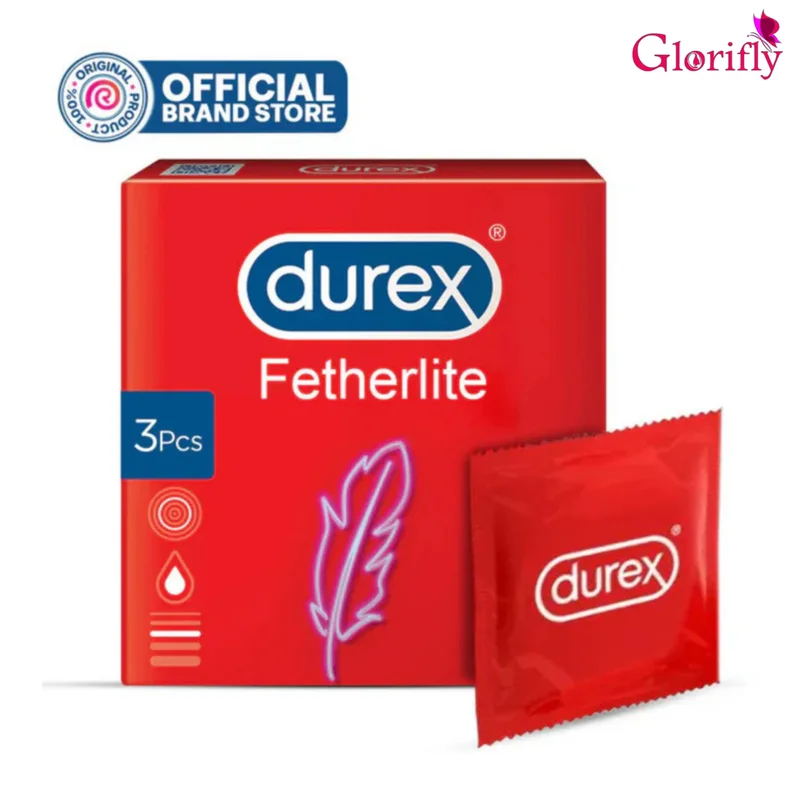 Pack of 3 - Durex - Condoms 3s Feather Lite.